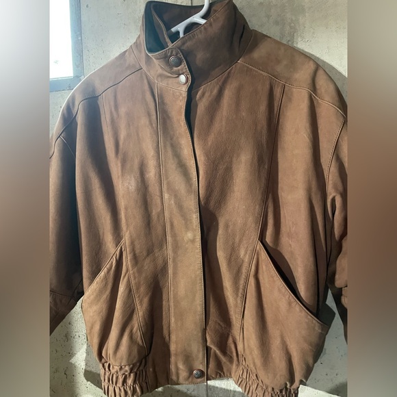 Genuine Leather Jacket - Brown - Picture 3 of 8